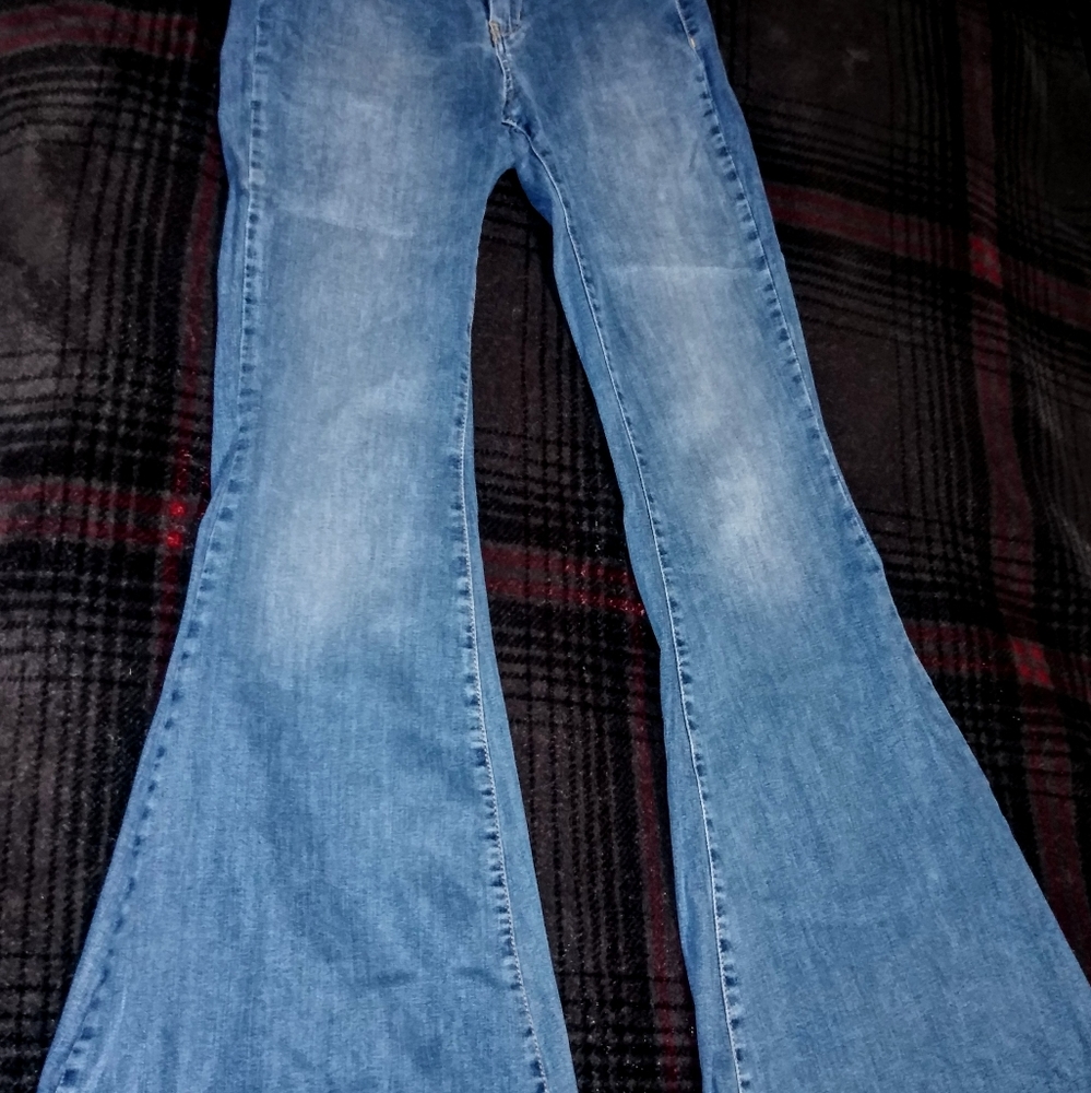 Free People Bell Bottom Jeans